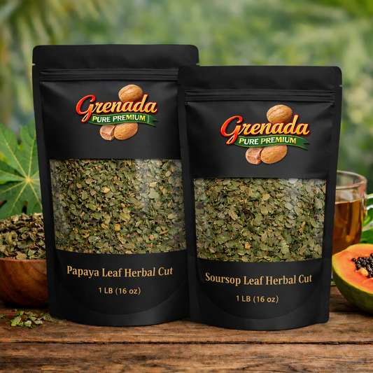 Grenada Pure Premium – Caribbean Herbal Power Duo (Black Edition) – 2 LB Total