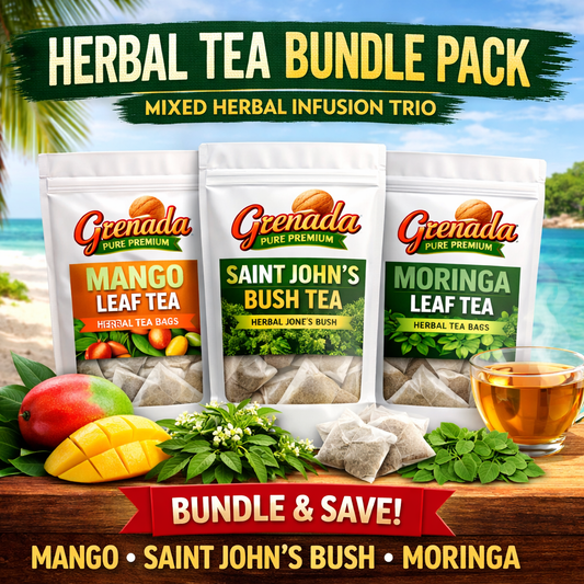 🌿 Grenada Pure Premium – Herbal Tea Trio Bundle